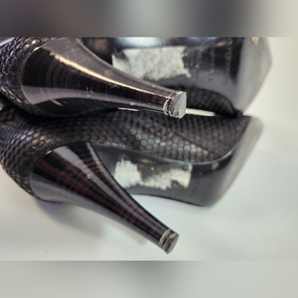 Sergio Rossi Slate Knee High Boots size 37 - Picture 6 of 8